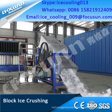 Block ice cutting machine for block ice in India